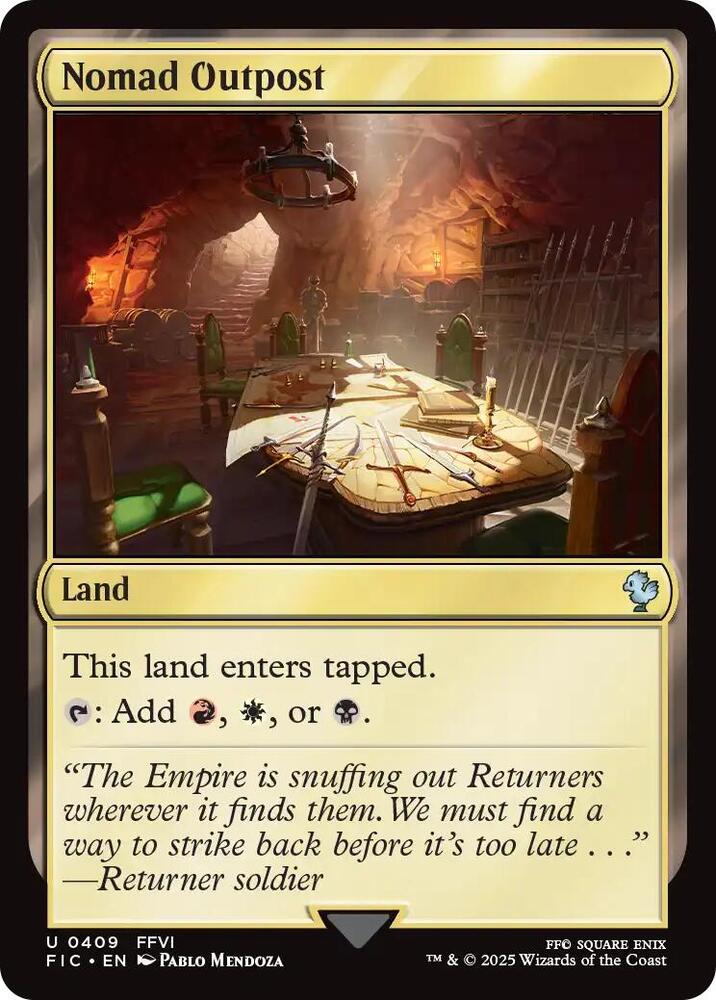 Nomad Outpost 409 (Commander: FINAL FANTASY)  - Foil | Good Games Adelaide SA