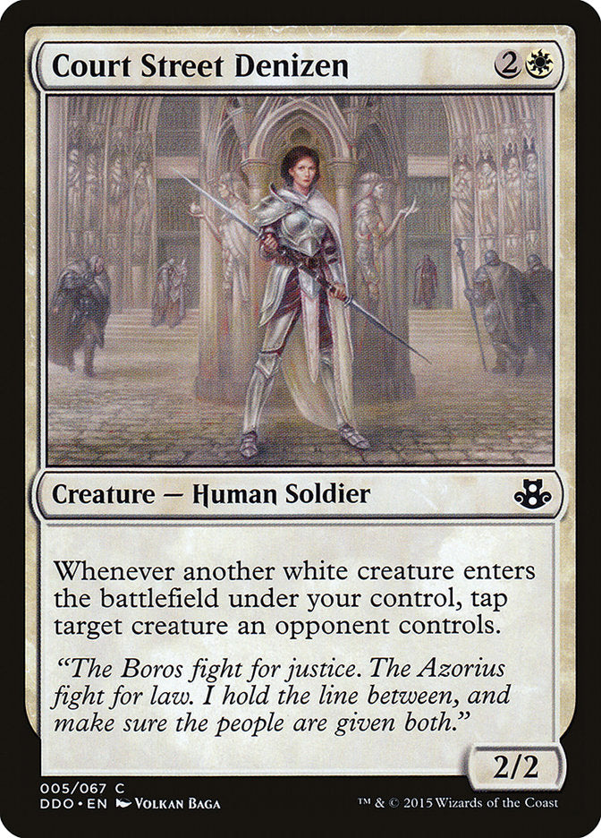 Court Street Denizen 5 (Duel Decks: Elspeth vs. Kiora)  | Good Games Adelaide SA