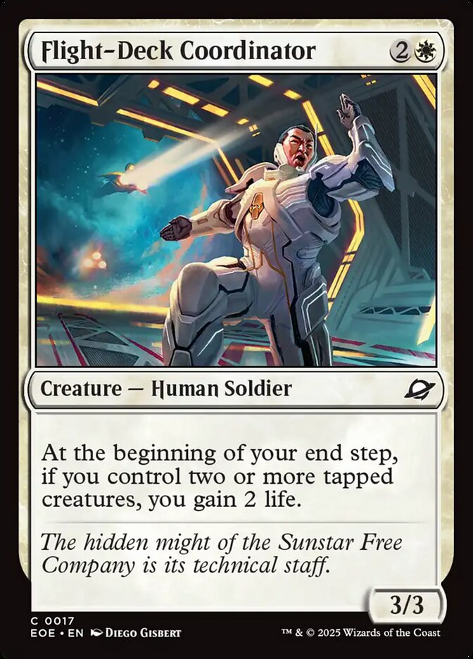 Flight-Deck Coordinator 17 (Edge of Eternities)  - Foil | Good Games Adelaide SA