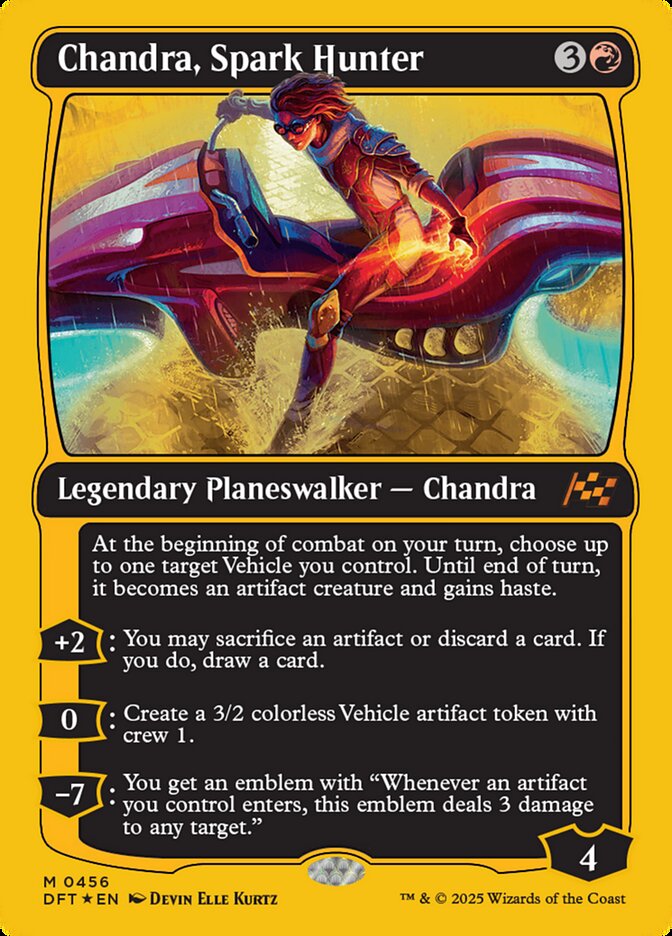 Chandra, Spark Hunter 456 (Aetherdrift)  - Foil | Good Games Adelaide SA