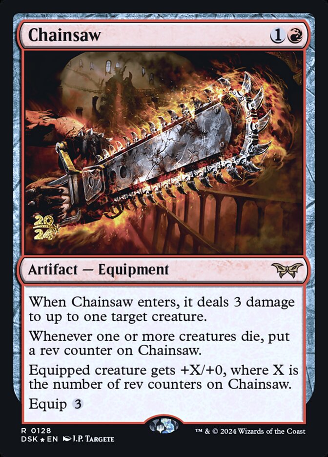 Chainsaw 128 (Prerelease Cards)  - Foil | Good Games Adelaide SA