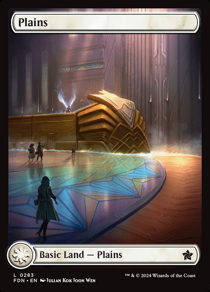 Plains 283 (Foundations)  - Foil | Good Games Adelaide SA