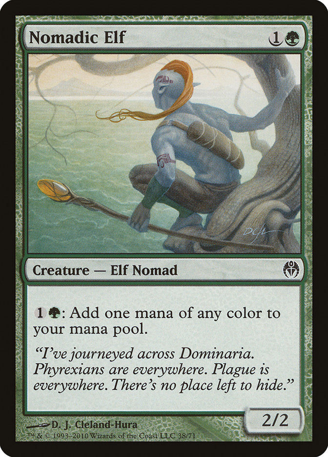 Nomadic Elf 38 (Duel Decks: Phyrexia vs. the Coalition)  | Good Games Adelaide SA