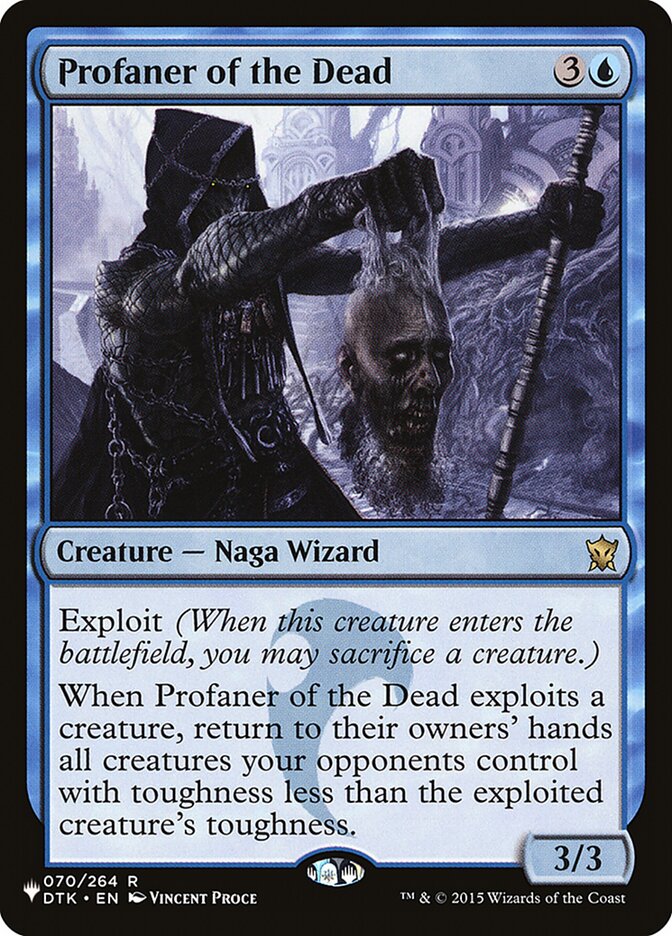 Profaner of the Dead 070/264 (The List Reprints)  | Good Games Adelaide SA