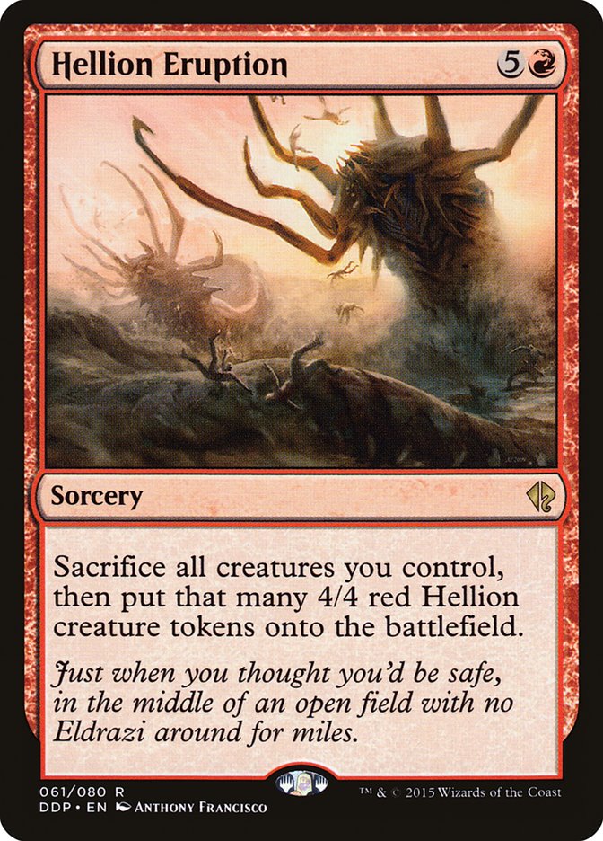 Hellion Eruption 61 (Duel Decks: Zendikar vs. Eldrazi)  | Good Games Adelaide SA