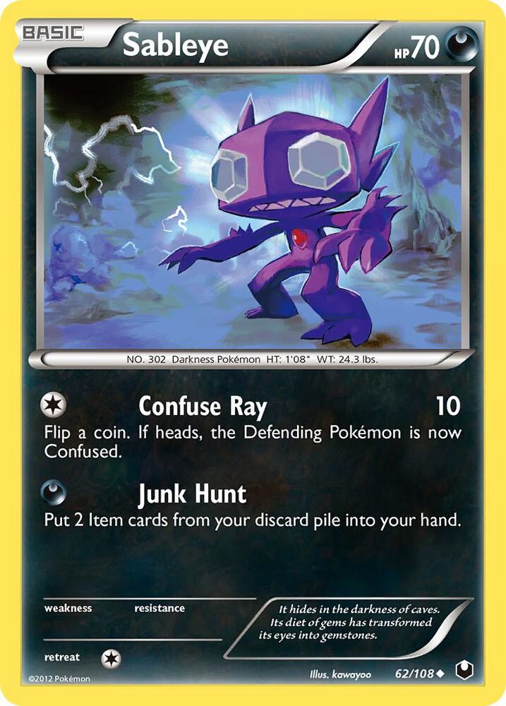 Sableye 62/108 (Dark Explorers)  | Good Games Adelaide SA