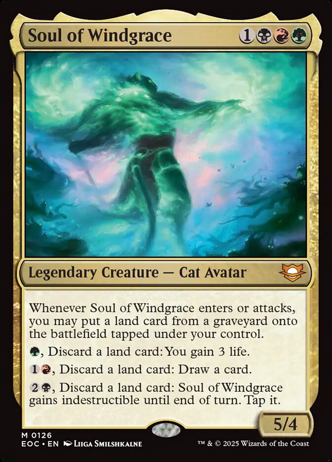 Soul of Windgrace 126 (Commander: Edge of Eternities)  | Good Games Adelaide SA
