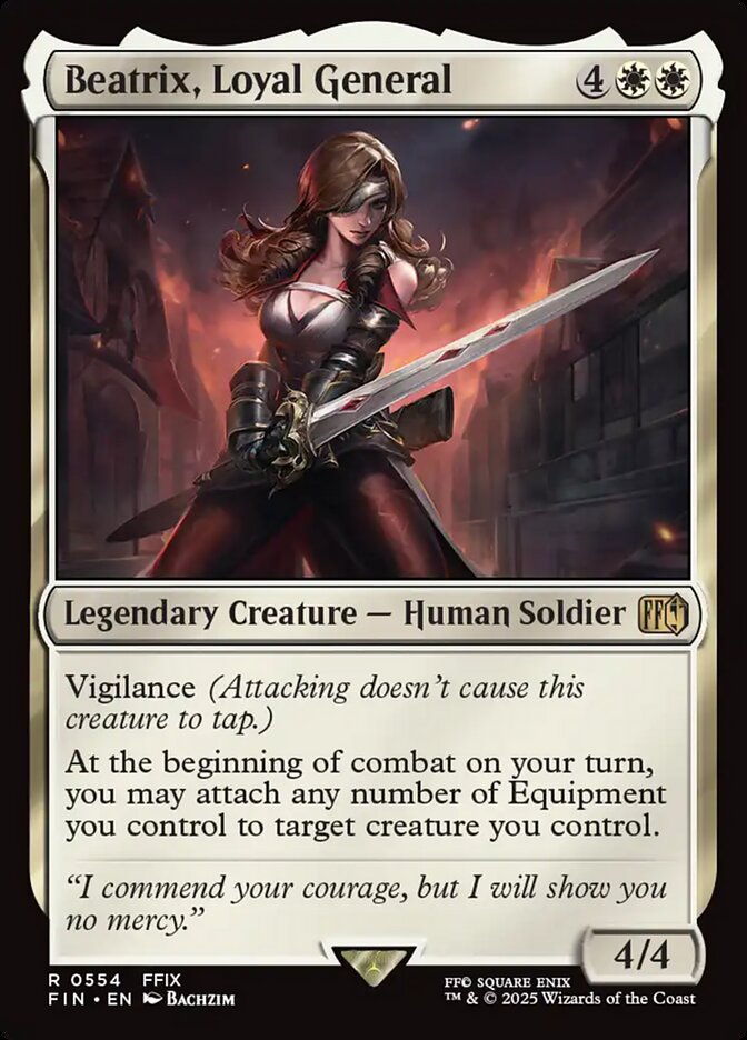 Beatrix, Loyal General 554 (FINAL FANTASY)  | Good Games Adelaide SA