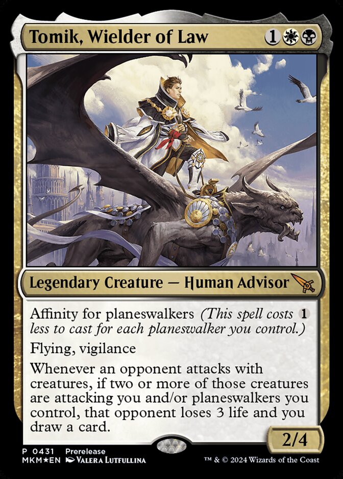 Tomik, Wielder of Law 431 (Prerelease Cards)  - Foil | Good Games Adelaide SA