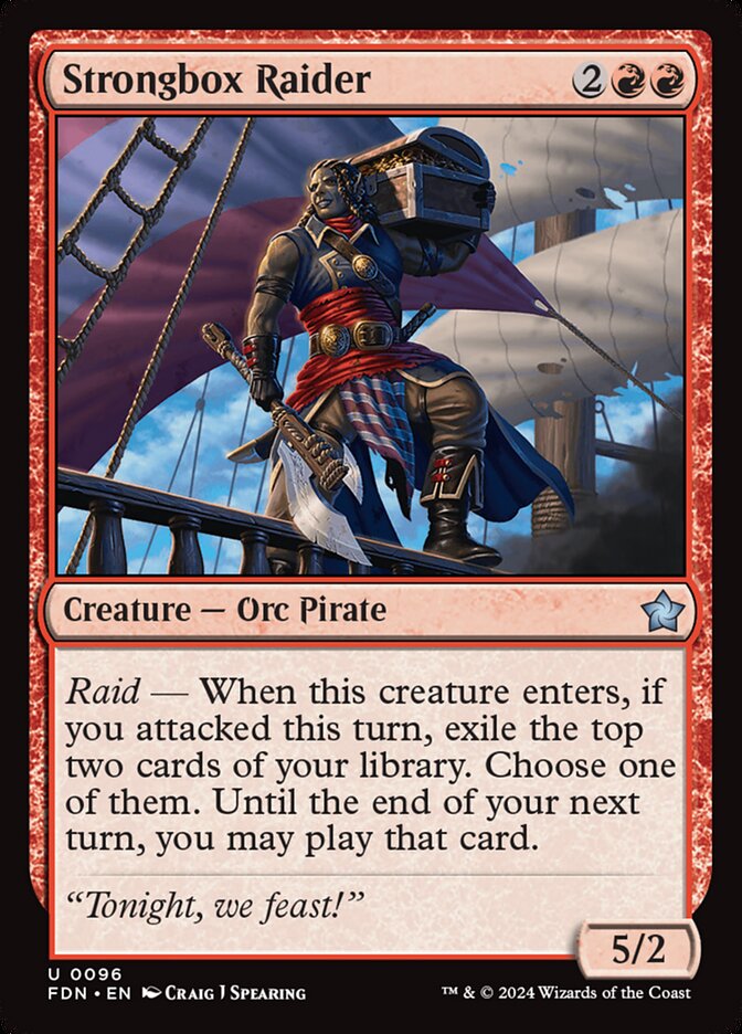 Strongbox Raider 96 (Foundations)  - Foil | Good Games Adelaide SA
