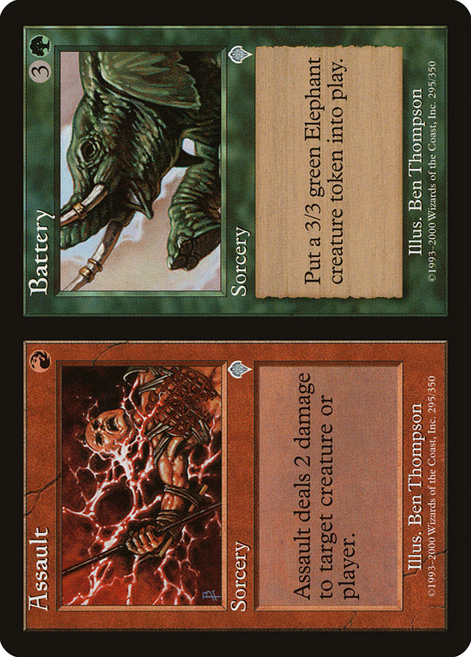 Assault // Battery 295 (Invasion)  - Foil | Good Games Adelaide SA