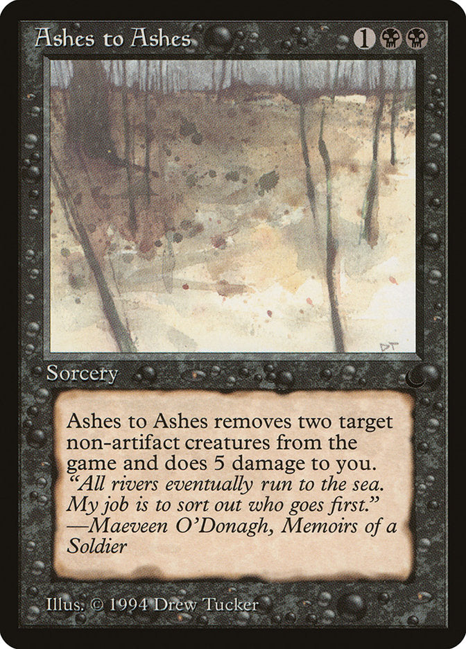 Ashes to Ashes  (The Dark)  | Good Games Adelaide SA