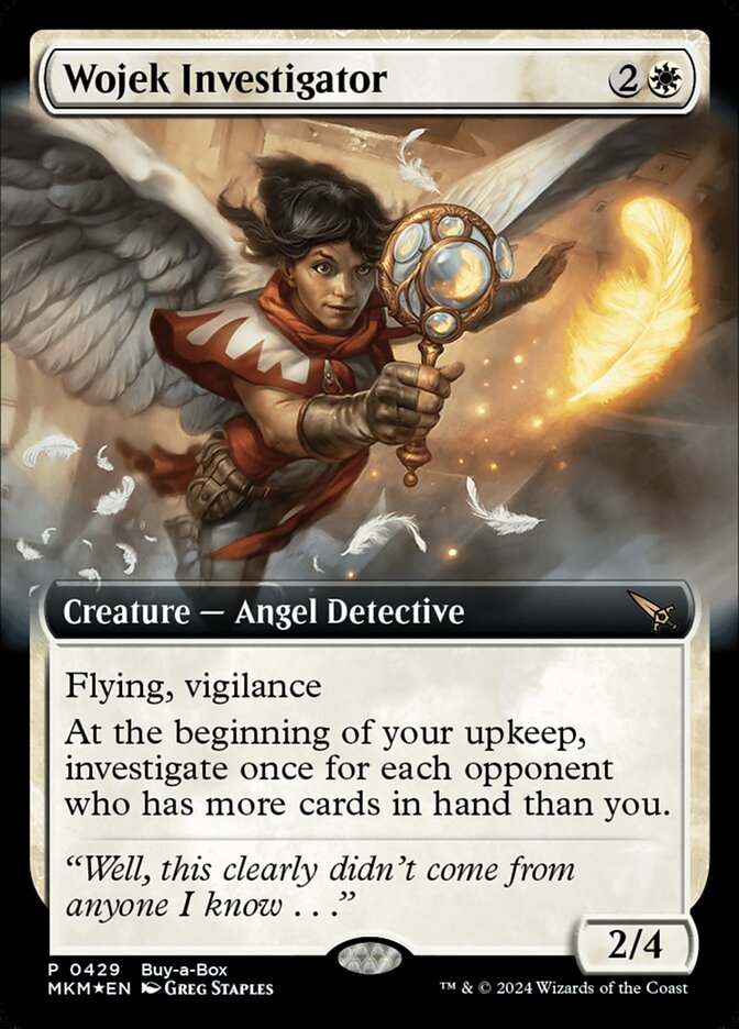 Wojek Investigator 429 (Buy-A-Box Promos)  - Foil | Good Games Adelaide SA