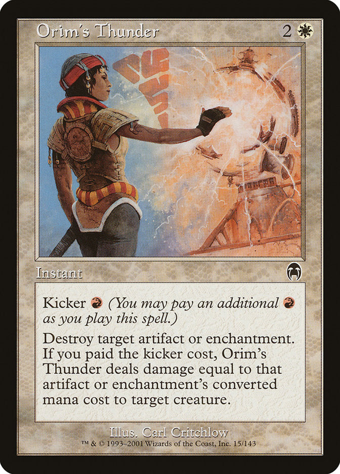 Orim's Thunder 15 (Apocalypse)  | Good Games Adelaide SA