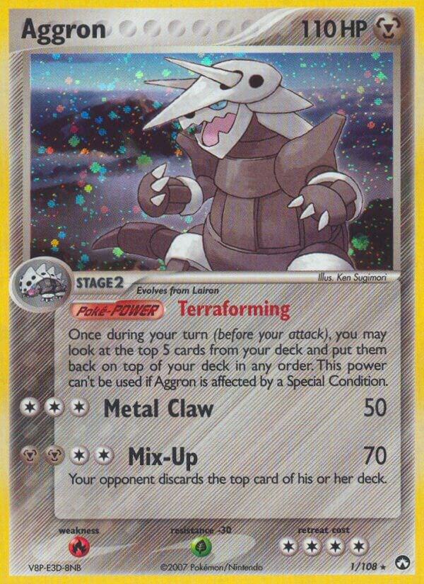 Aggron 1/108 (Power Keepers)  - Holofoil | Good Games Adelaide SA