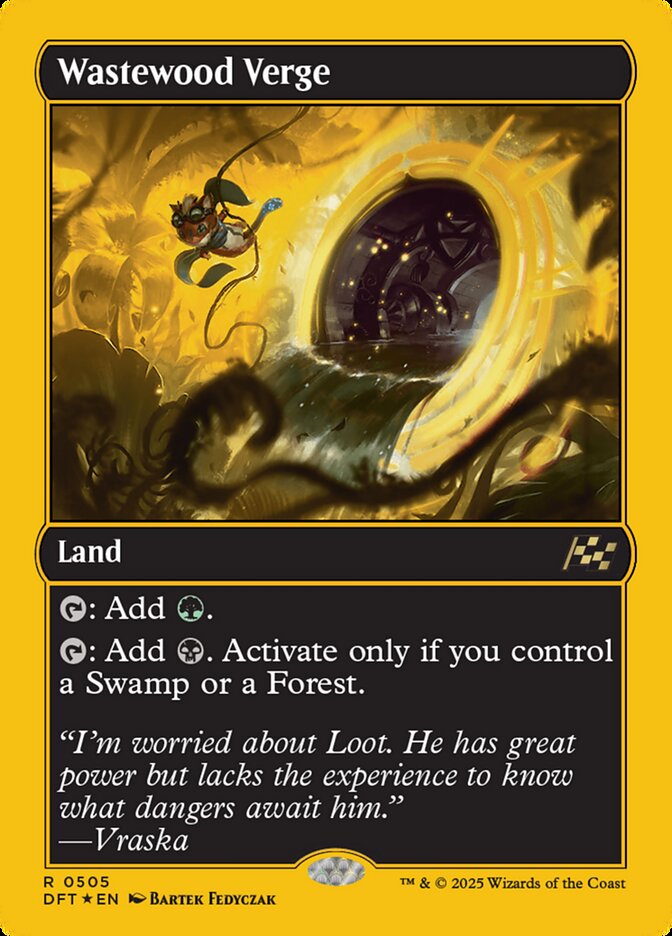 Wastewood Verge 505 (Aetherdrift)  - Foil | Good Games Adelaide SA