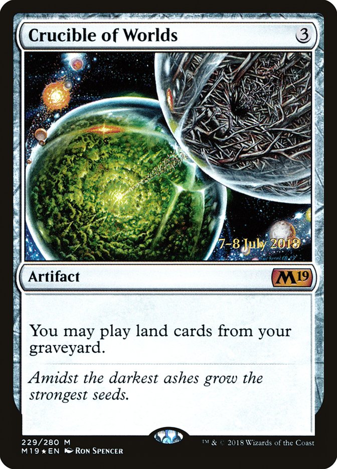 Crucible of Worlds 229 (Prerelease Cards)  - Foil | Good Games Adelaide SA