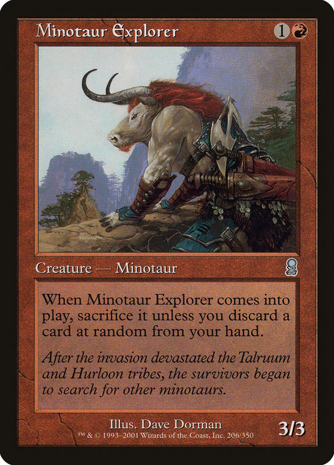 Minotaur Explorer 206 (Odyssey)  - Foil | Good Games Adelaide SA