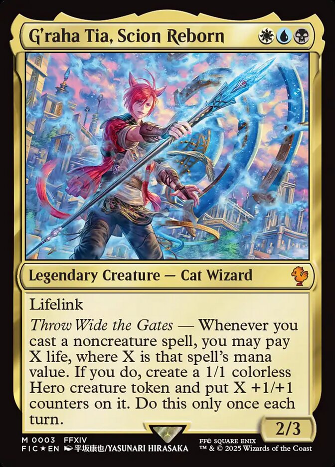 G'raha Tia, Scion Reborn 3 (Commander: FINAL FANTASY)  - Foil | Good Games Adelaide SA
