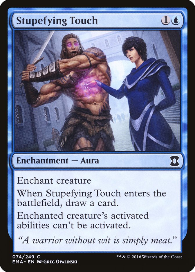 Stupefying Touch 74 (Eternal Masters)  - Foil | Good Games Adelaide SA