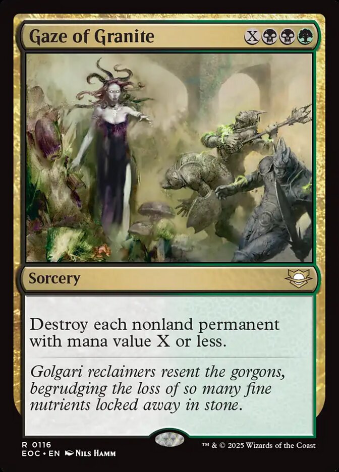 Gaze of Granite 116 (Commander: Edge of Eternities)  | Good Games Adelaide SA