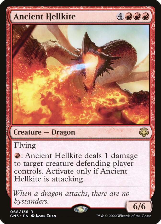 Ancient Hellkite 68 (Magic Game Night: Free-For-All)  | Good Games Adelaide SA