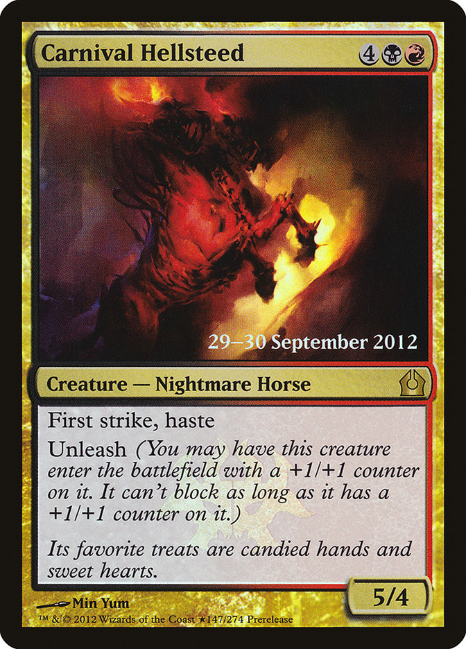 Carnival Hellsteed 147 (Prerelease Cards)  - Foil | Good Games Adelaide SA