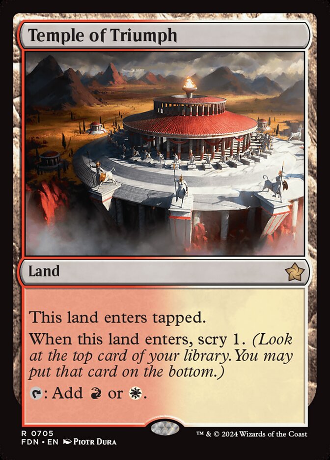 Temple of Triumph 705 (Foundations)  | Good Games Adelaide SA