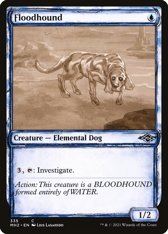 Floodhound Showcase 335 (Modern Horizons 2)  - Foil | Good Games Adelaide SA
