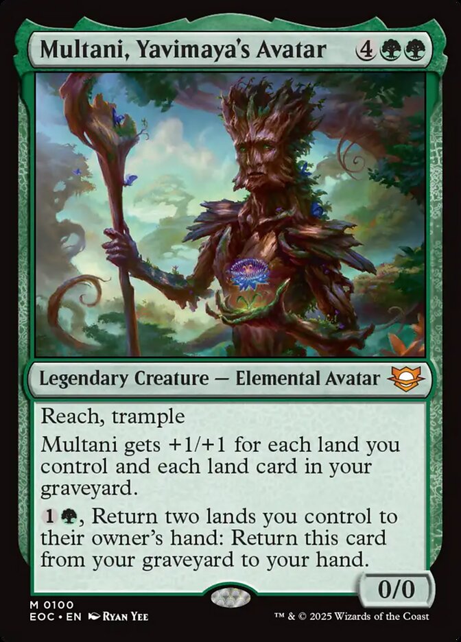 Multani, Yavimaya's Avatar 100 (Commander: Edge of Eternities)  | Good Games Adelaide SA