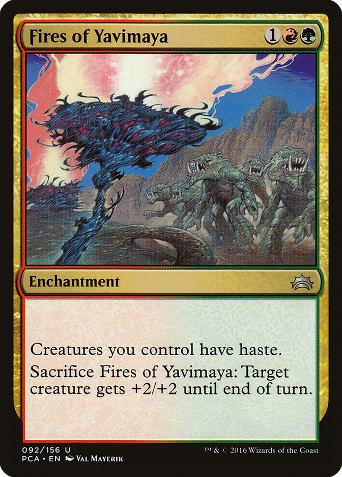 Fires of Yavimaya 92 (Planechase Anthology)  | Good Games Adelaide SA