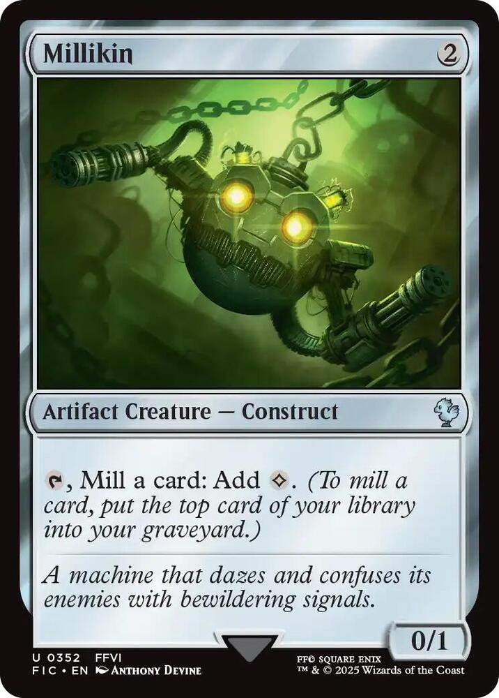 Millikin  352 (Commander: FINAL FANTASY)  - Foil | Good Games Adelaide SA