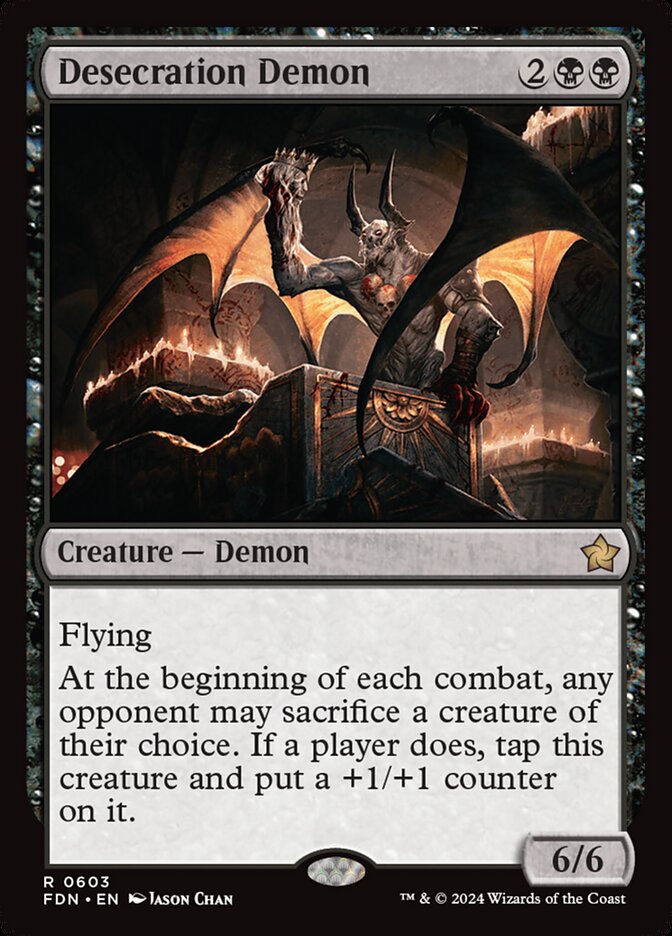 Desecration Demon 603 (Foundations)  | Good Games Adelaide SA