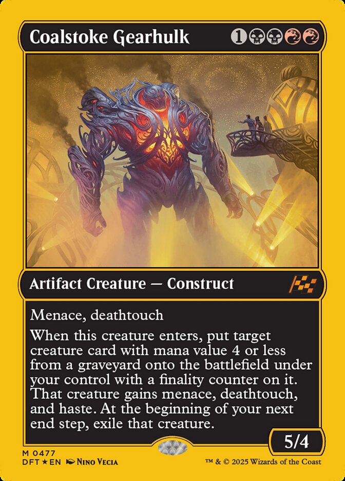 Coalstoke Gearhulk 477 (Aetherdrift)  - Foil | Good Games Adelaide SA