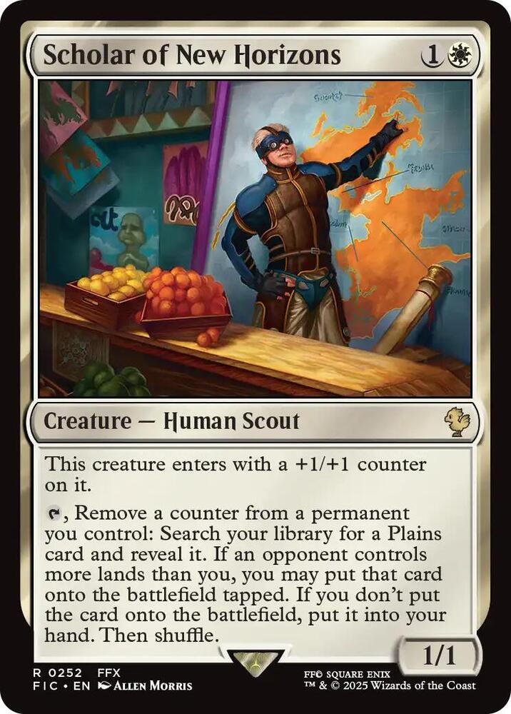 Scholar of New Horizons  252 (Commander: FINAL FANTASY)  - Foil | Good Games Adelaide SA