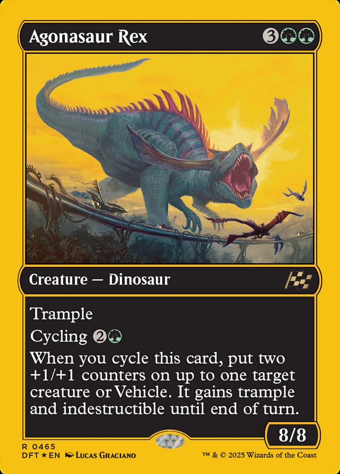Agonasaur Rex 465 (Aetherdrift)  - Foil | Good Games Adelaide SA