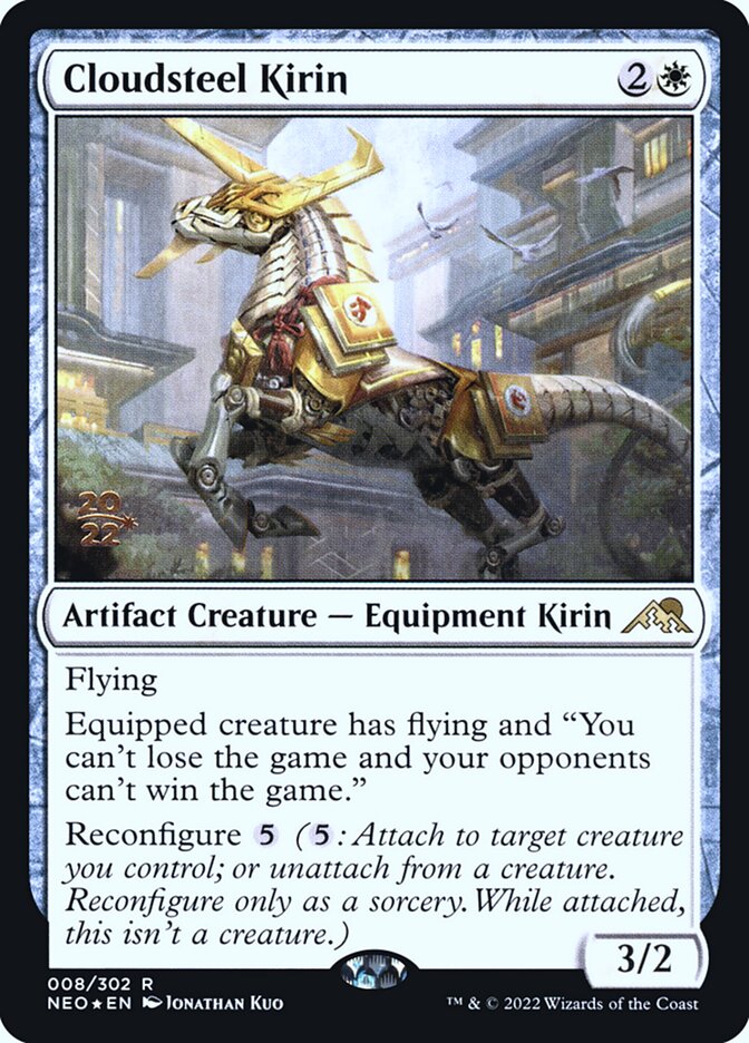 Cloudsteel Kirin 8 (Prerelease Cards)  - Foil | Good Games Adelaide SA