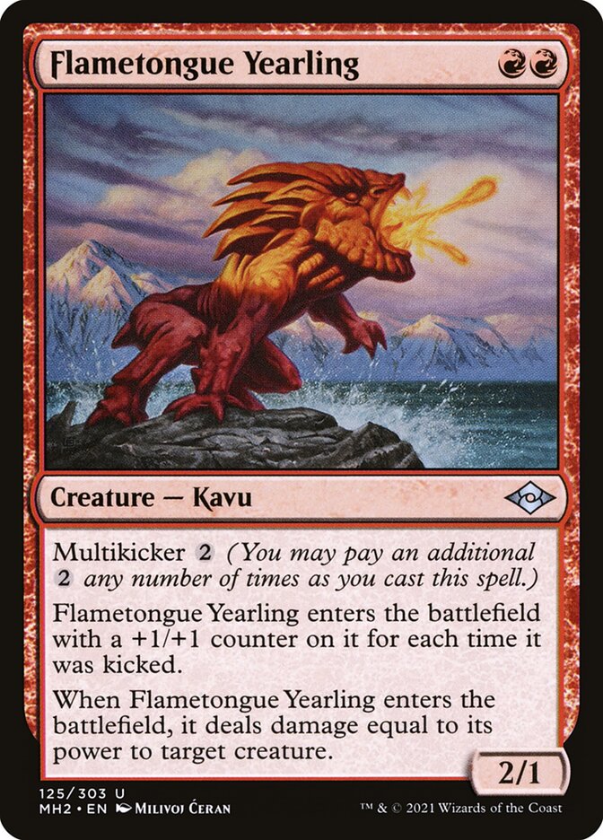 Flametongue Yearling 125 (Modern Horizons 2)  | Good Games Adelaide SA