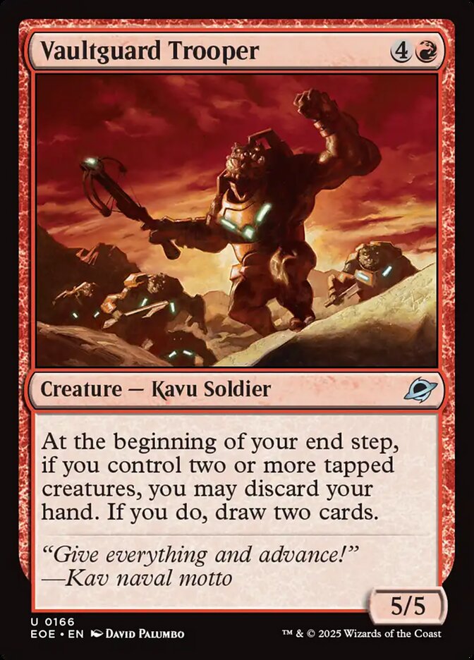 Vaultguard Trooper 166 (Edge of Eternities)  | Good Games Adelaide SA