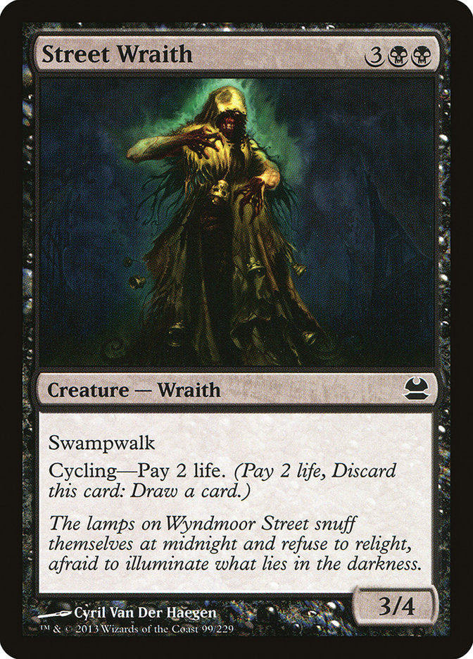 Street Wraith 99 (Modern Masters)  - Foil | Good Games Adelaide SA