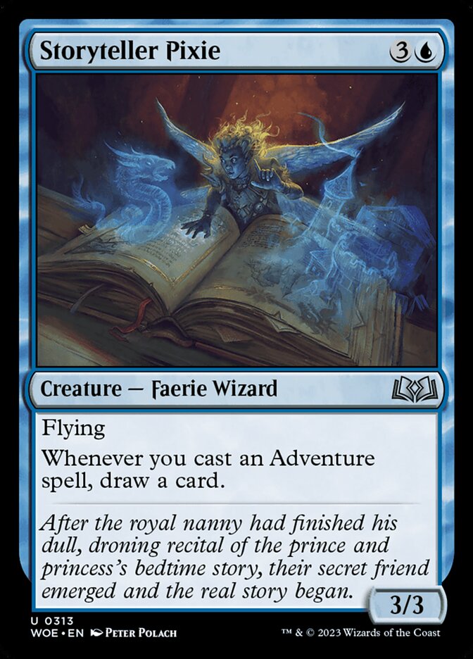 Storyteller Pixie 313 (Wilds of Eldraine)  | Good Games Adelaide SA