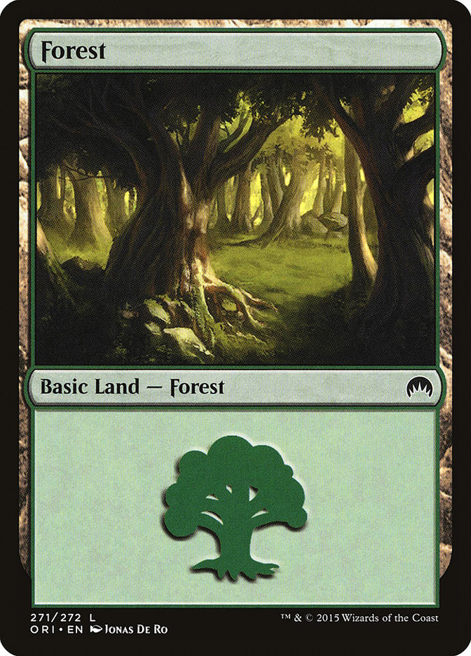 Forest 271 (Magic Origins)  - Foil | Good Games Adelaide SA