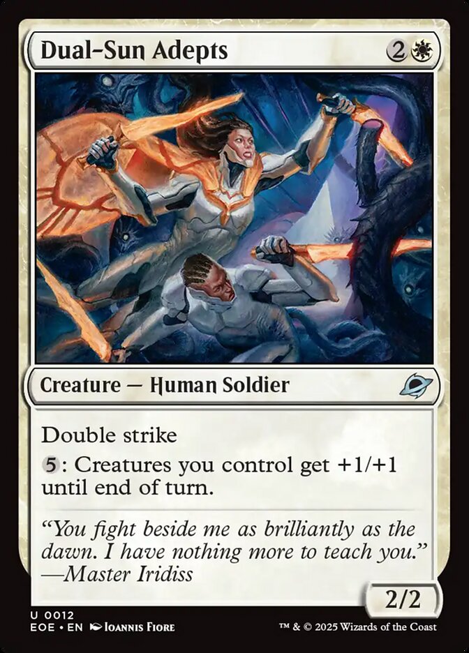 Dual-Sun Adepts 12 (Edge of Eternities)  - Foil | Good Games Adelaide SA