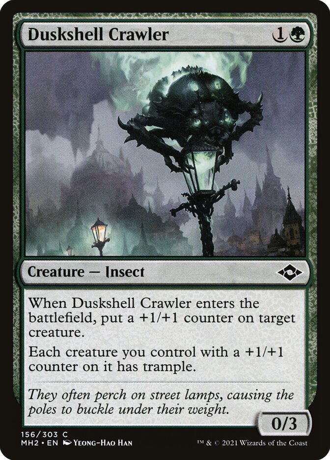 Duskshell Crawler 156 (Modern Horizons 2)  - Foil | Good Games Adelaide SA