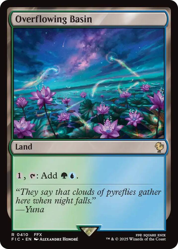 Overflowing Basin 410 (Commander: FINAL FANTASY)  - Foil | Good Games Adelaide SA