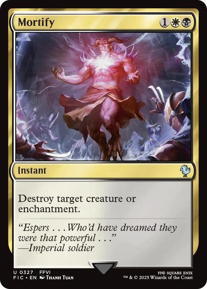 Mortify Surge Foil 327 (Commander: FINAL FANTASY)  - Foil | Good Games Adelaide SA