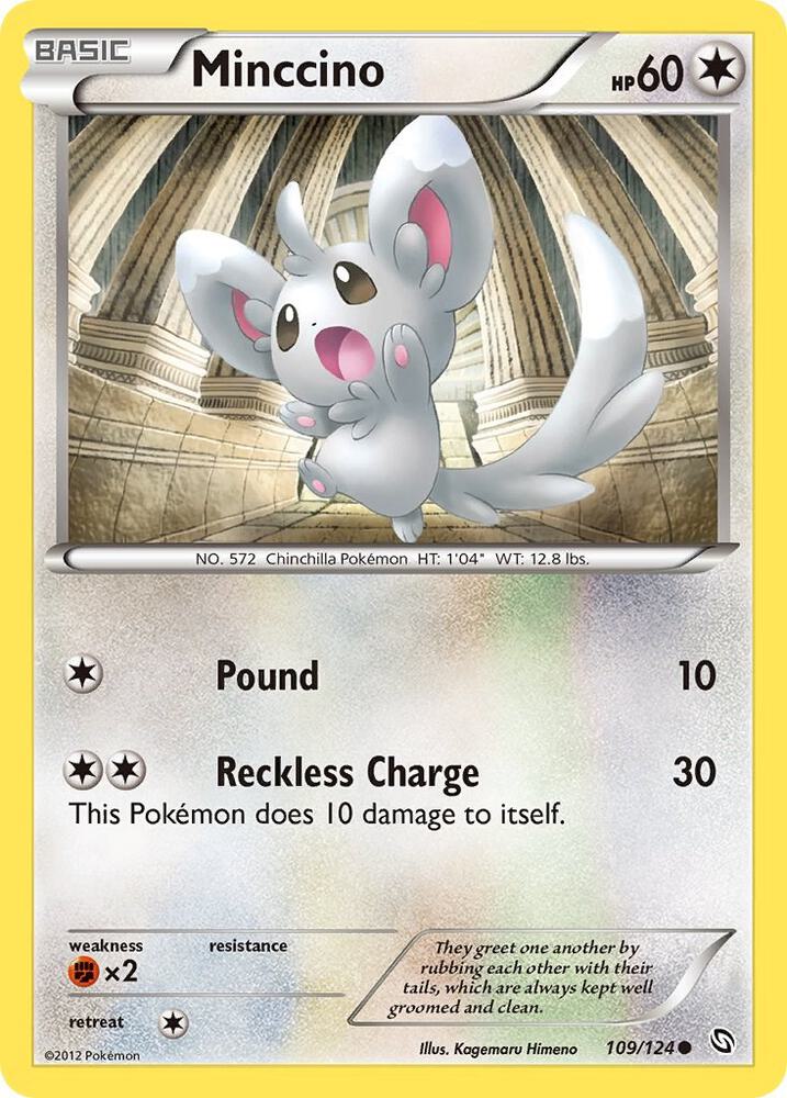 Minccino 109/124 (Dragons Exalted)  | Good Games Adelaide SA
