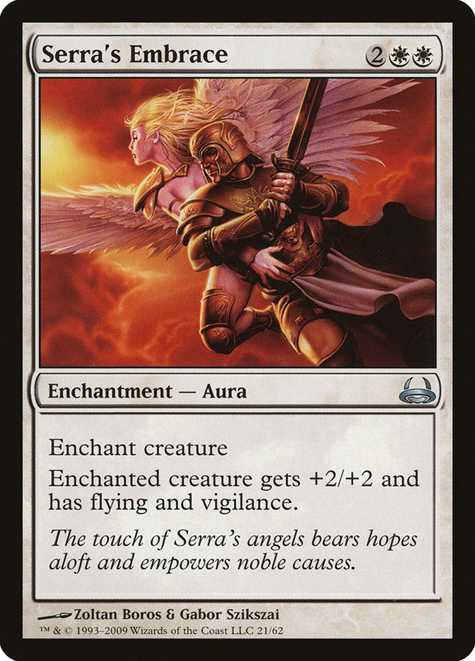 Serra's Embrace 21 (Duel Decks: Divine vs. Demonic)  | Good Games Adelaide SA