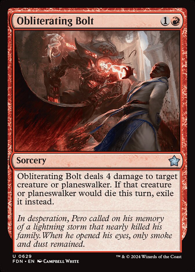Obliterating Bolt 629 (Foundations)  | Good Games Adelaide SA