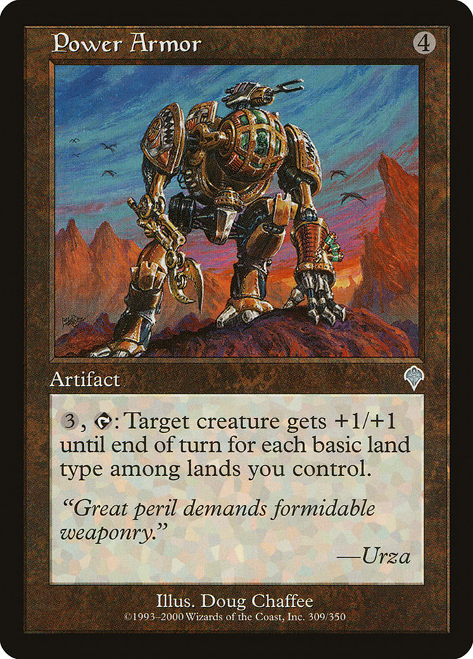Power Armor 309 (Invasion)  - Foil | Good Games Adelaide SA